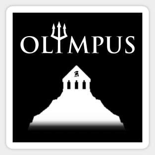 Olympus CC logo - White Sticker